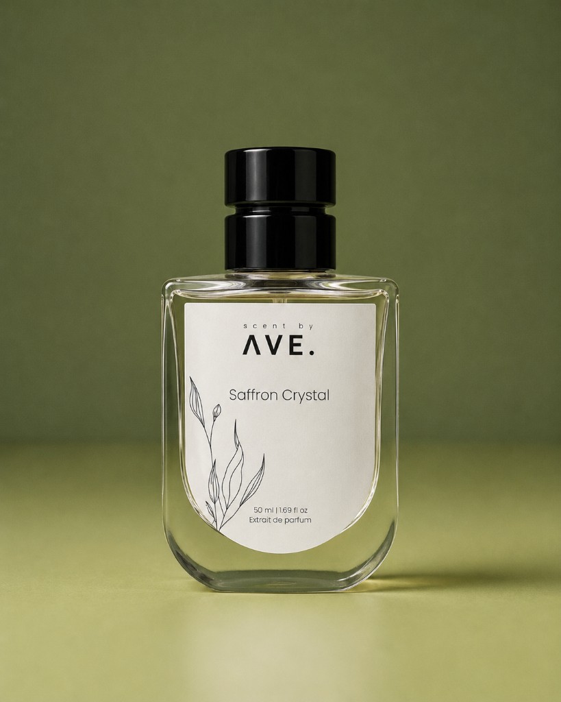 Scent by AVE Saffron Crystal 50ml perfume bottle